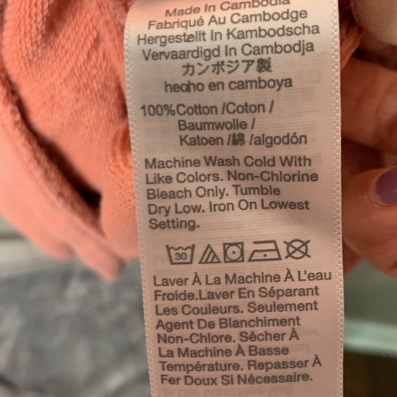 Madewell Quarter Zip Hoodie Sweatshirt - Picture 7 of 7